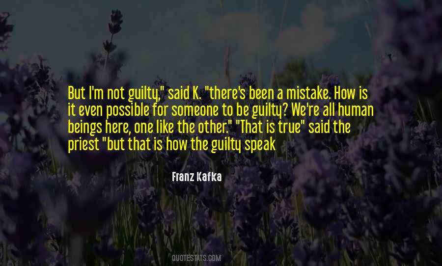 Be Guilty Quotes #1675283