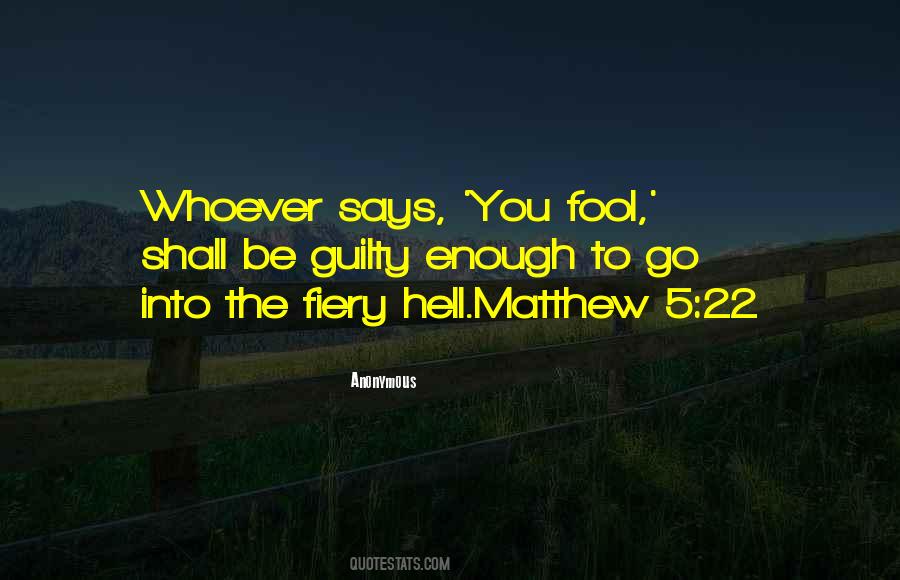 Be Guilty Quotes #1869235