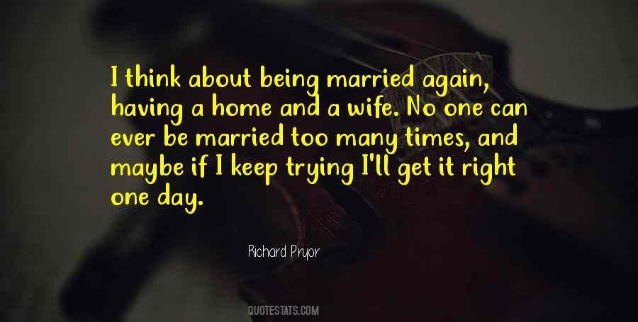 Married Again Quotes #258761