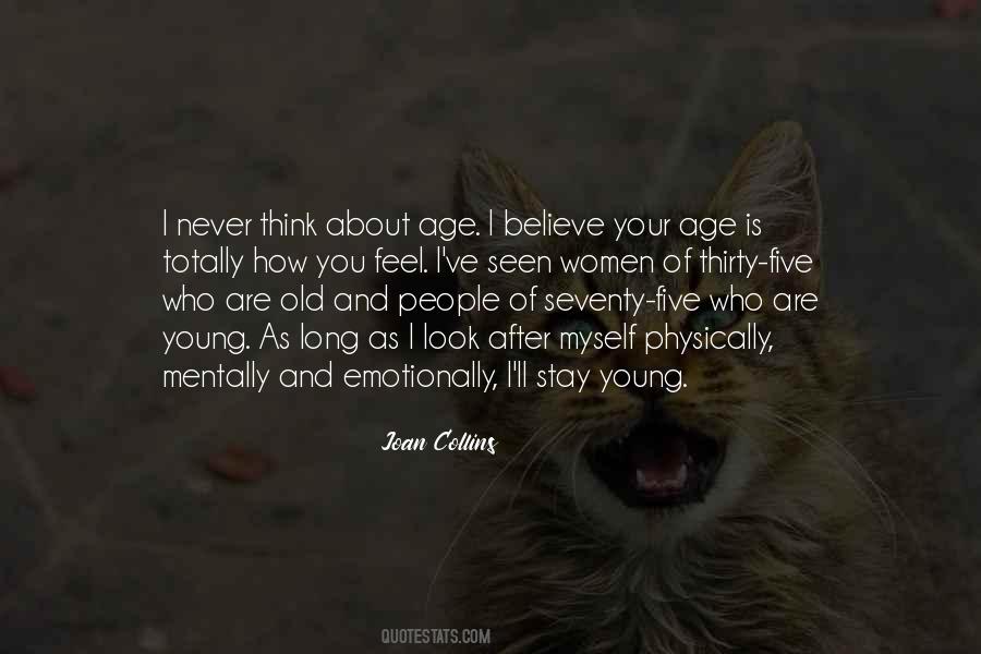 How Young You Look Quotes #1191570