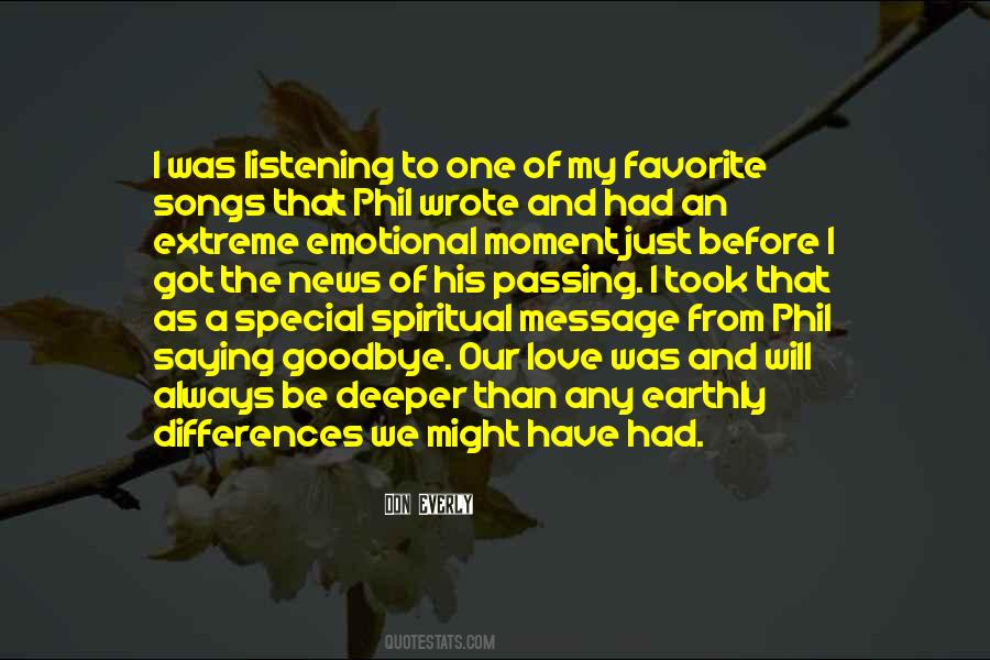 Passing Love Quotes #1236807