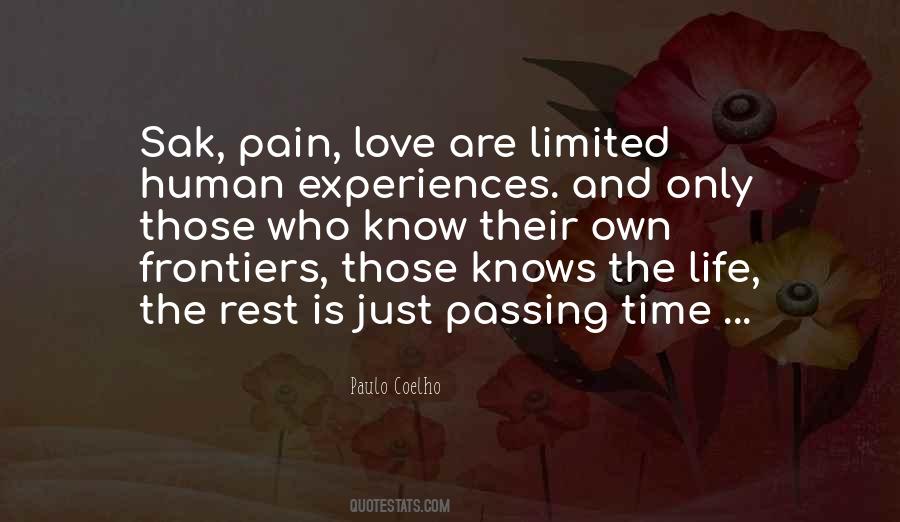Passing Love Quotes #1283948