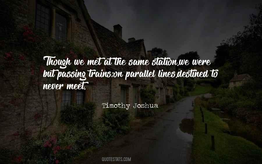 Passing Love Quotes #1345098