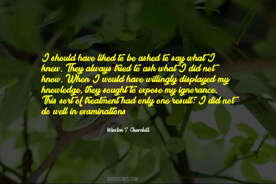 Somebody Asked Me If I Knew You Quotes #1175424