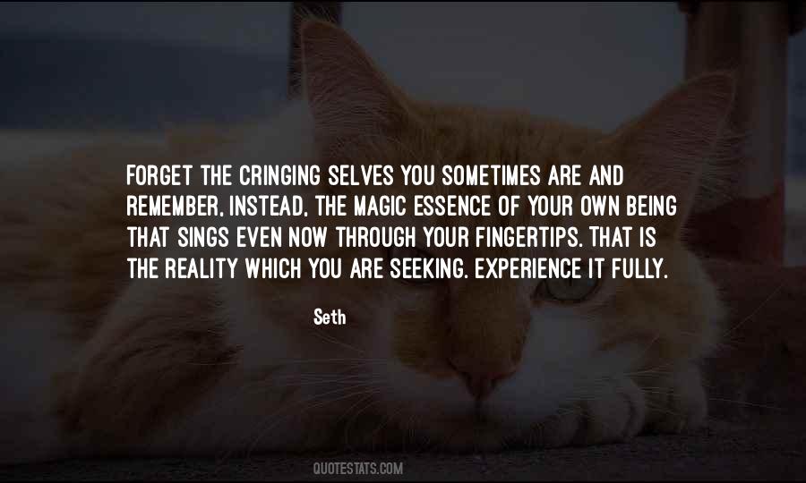 The Magic Of Reality Quotes #1407249