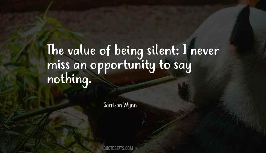 Miss Opportunity Quotes #945947