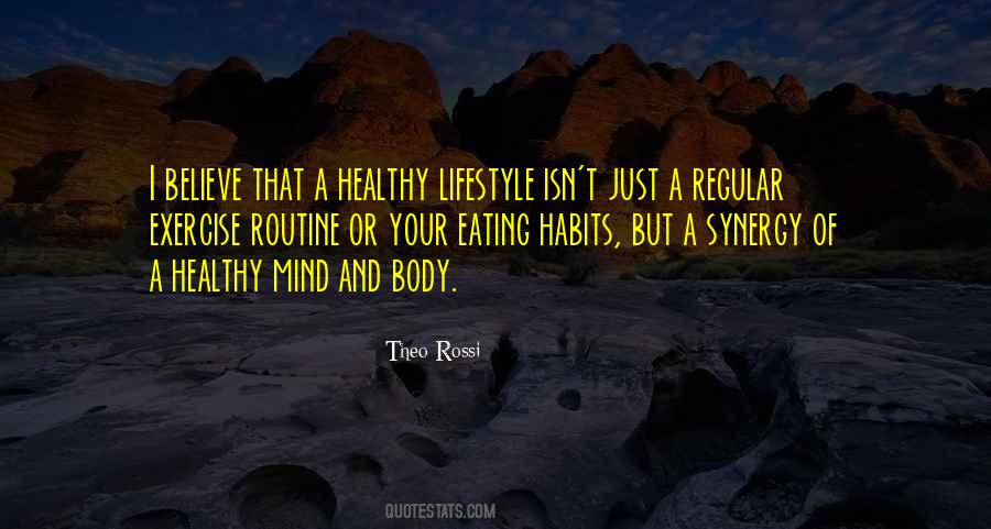 Exercise And Eating Quotes #1814547