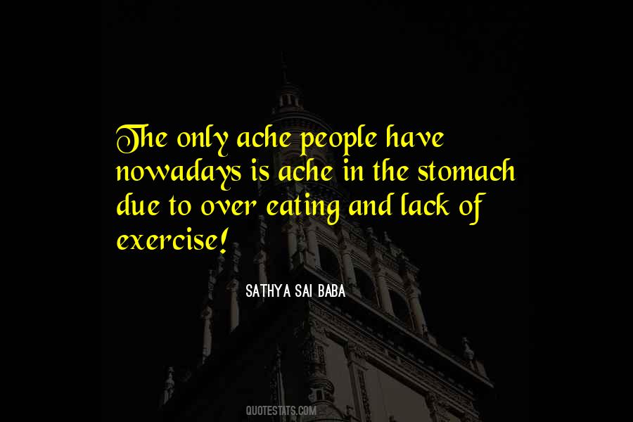 Exercise And Eating Quotes #88943