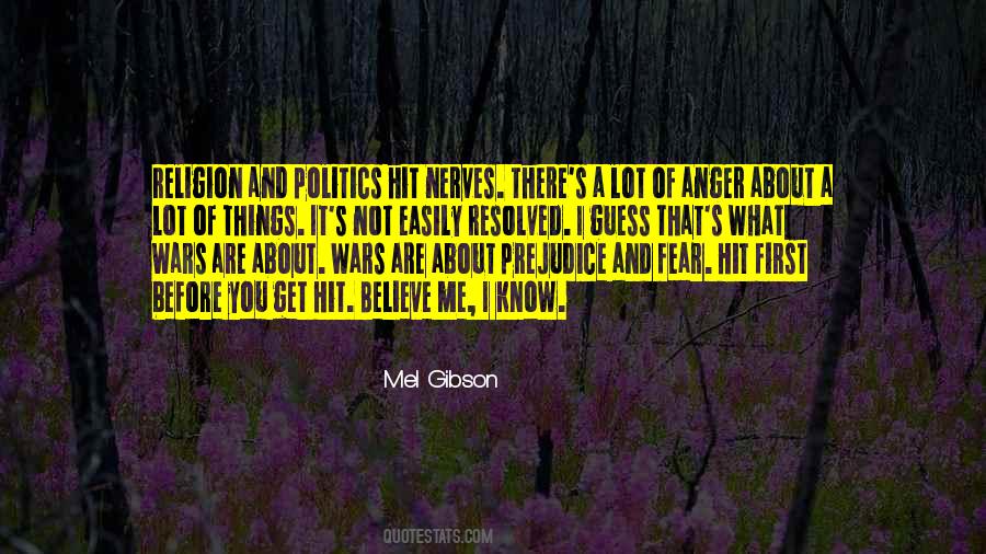 Politics Of Fear Quotes #1274514