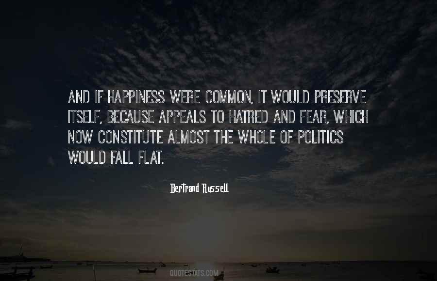 Politics Of Fear Quotes #813625