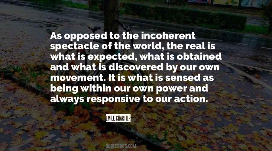 The Power Of Movement Quotes #1511709