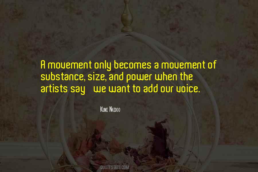 The Power Of Movement Quotes #727170