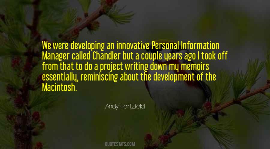Project Development Quotes #1670776