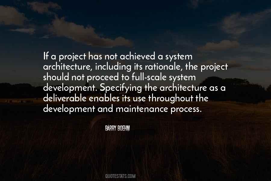 Project Development Quotes #186309