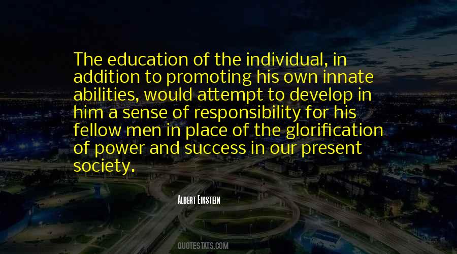 Responsibility Power Quotes #189366