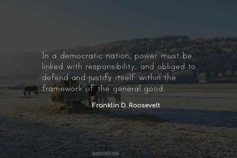 Responsibility Power Quotes #315069