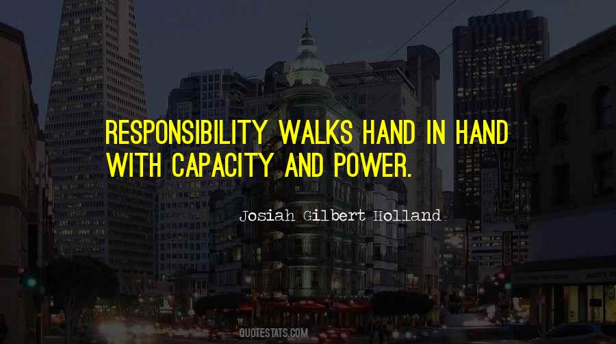 Responsibility Power Quotes #361196