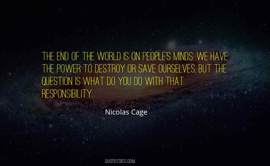 Responsibility Power Quotes #497846