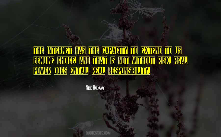 Responsibility Power Quotes #526108