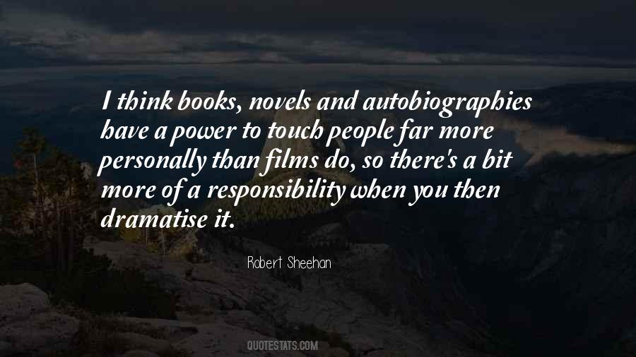 Responsibility Power Quotes #570583