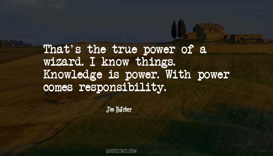 Responsibility Power Quotes #653121
