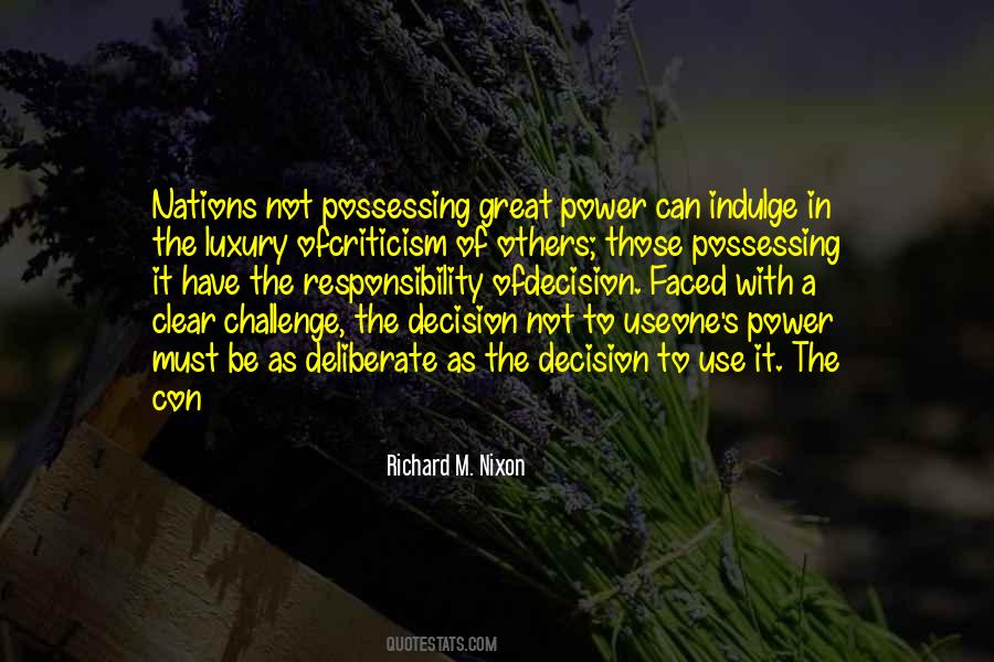 Responsibility Power Quotes #71528