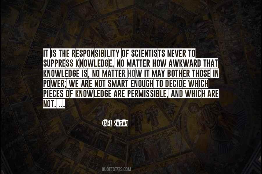 Responsibility Power Quotes #761949
