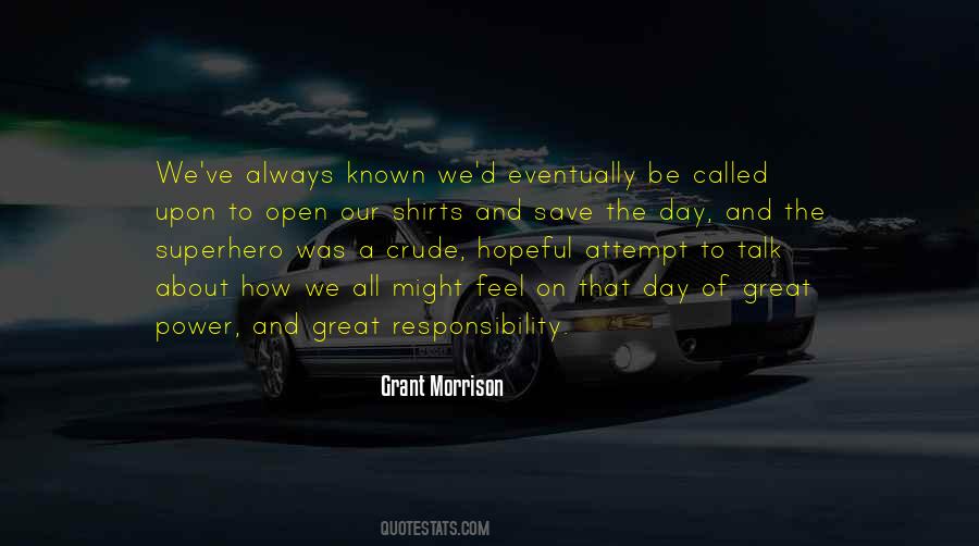 Responsibility Power Quotes #806596