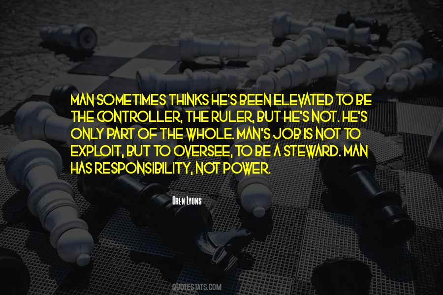 Responsibility Power Quotes #93776