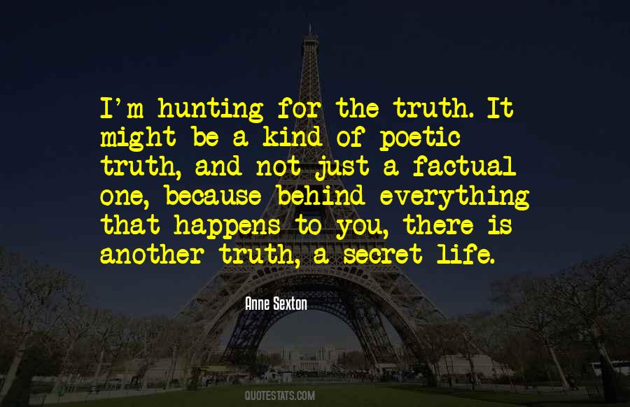 Life Hunting Quotes #132935