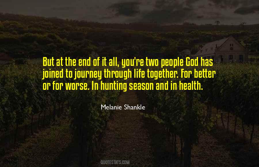 Life Hunting Quotes #432155