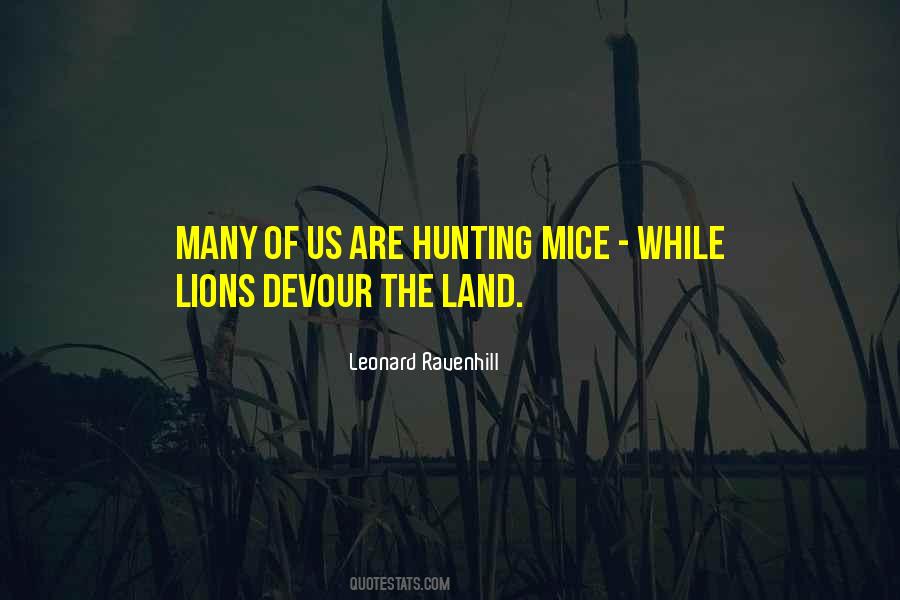 Life Hunting Quotes #562595