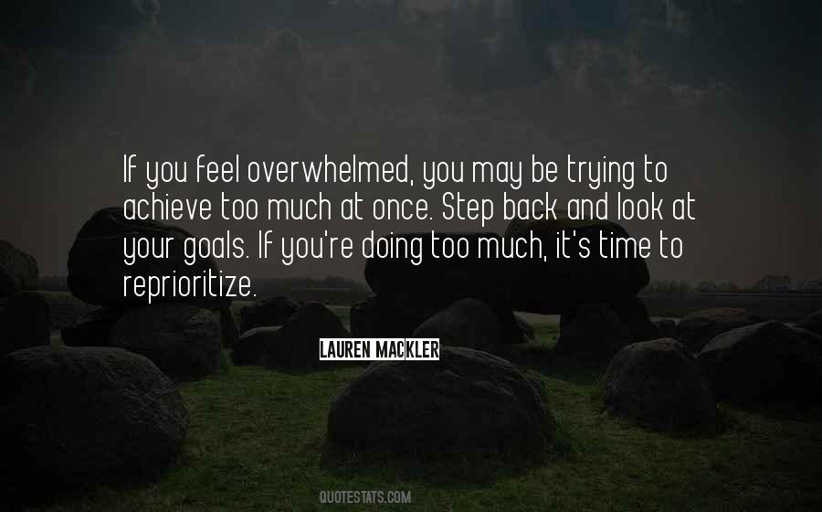 Quotes About Trying To Achieve A Goal #307136