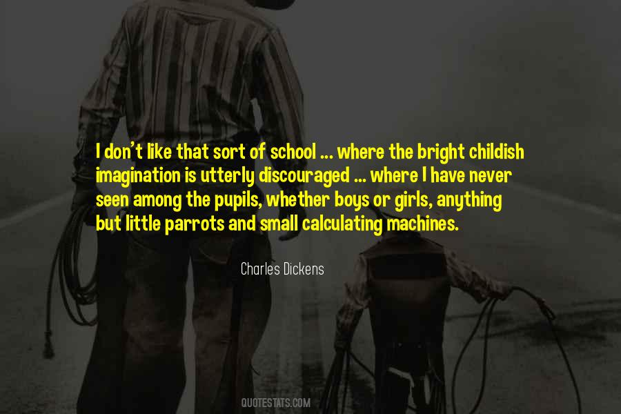 Girl School Quotes #1371739