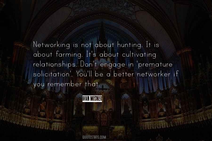 Ivan Misner Networking Quotes #1568461