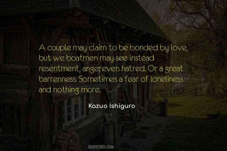 Fear Of Loneliness Quotes #197756