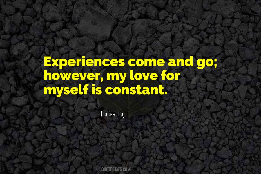 My Love For Myself Quotes #924199