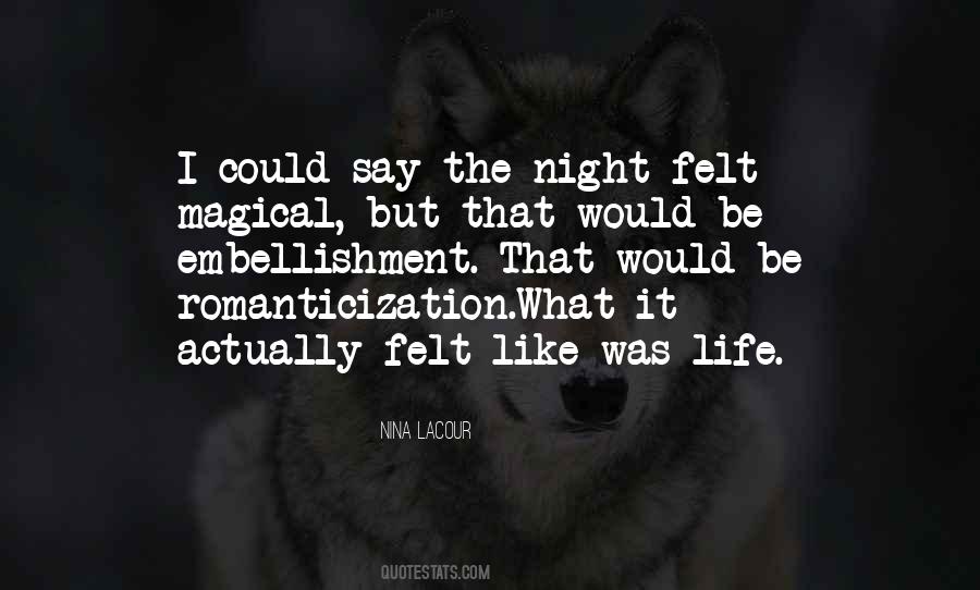 Magical Night Quotes #1240177