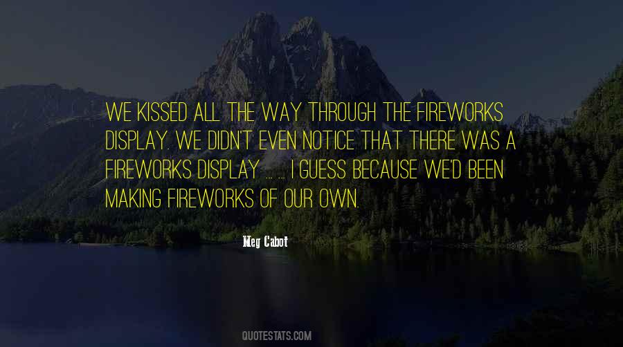 Fireworks Display Quotes #439659