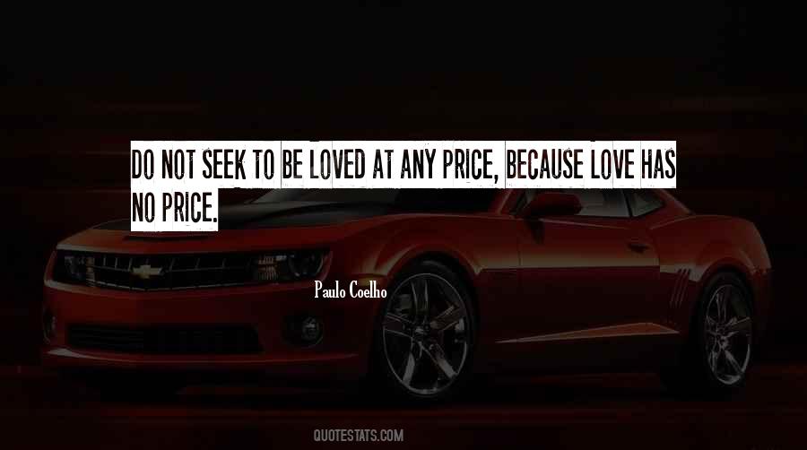 Love Has No Price Quotes #738244