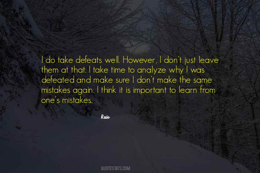 Same Mistakes Over And Over Again Quotes #1878045
