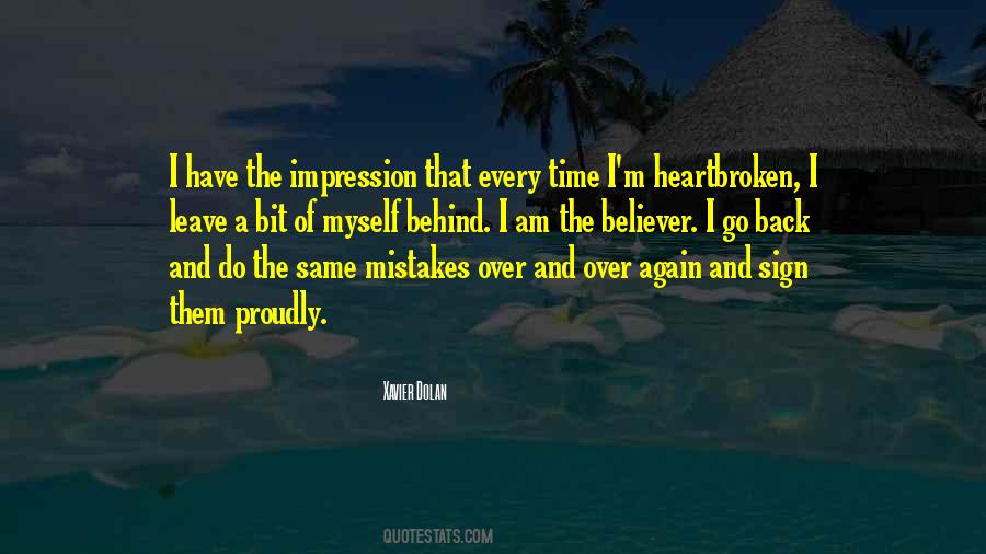 Same Mistakes Over And Over Again Quotes #868299