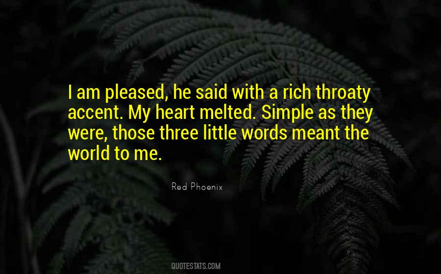 Rich Heart Quotes #1041040