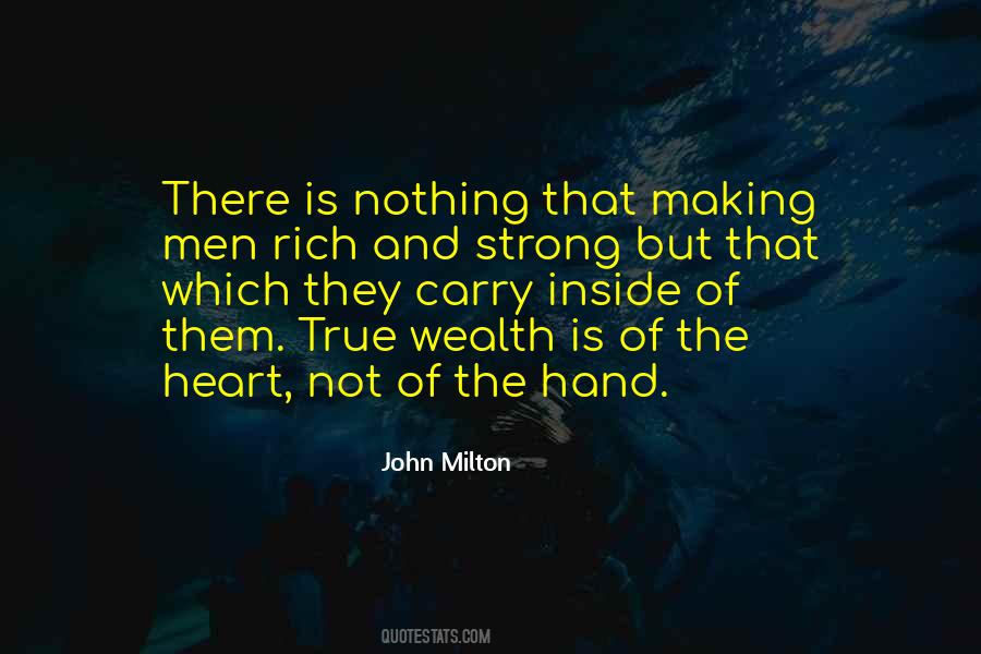 Rich Heart Quotes #147188