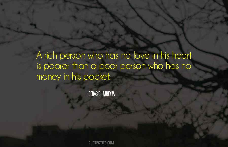 Rich Heart Quotes #1841950