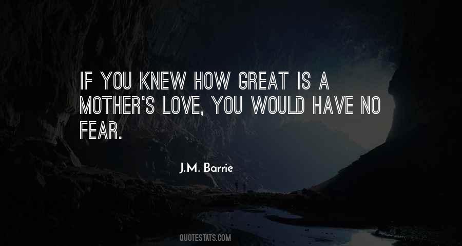 A Mother Love Quotes #759615