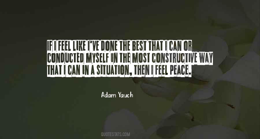 Peace Attitude Quotes #1053929