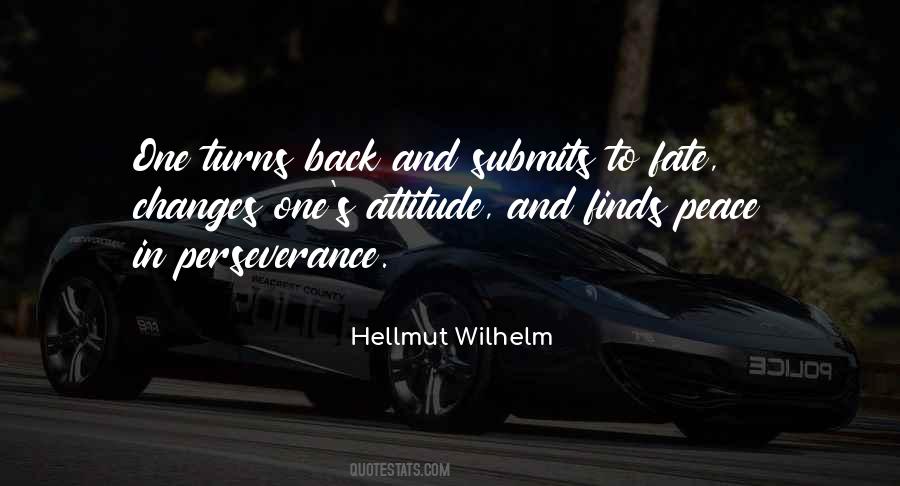 Peace Attitude Quotes #1229451
