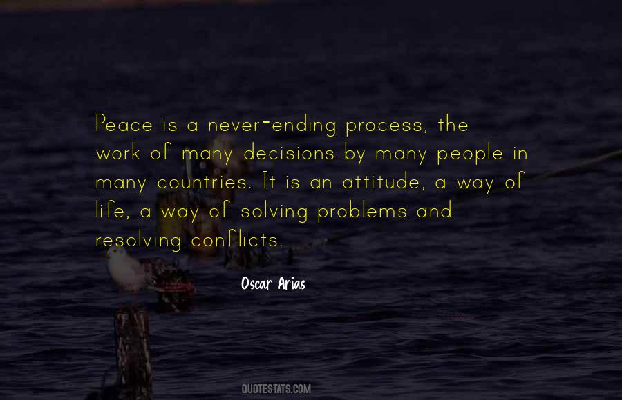 Peace Attitude Quotes #1453208