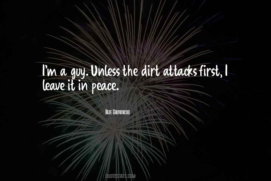 Peace Attitude Quotes #1491837